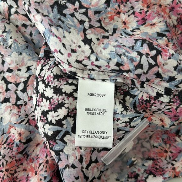 -Parker Dahlia Ditsy Floral Blouse Shirt NWT S - Picture 8 of 8